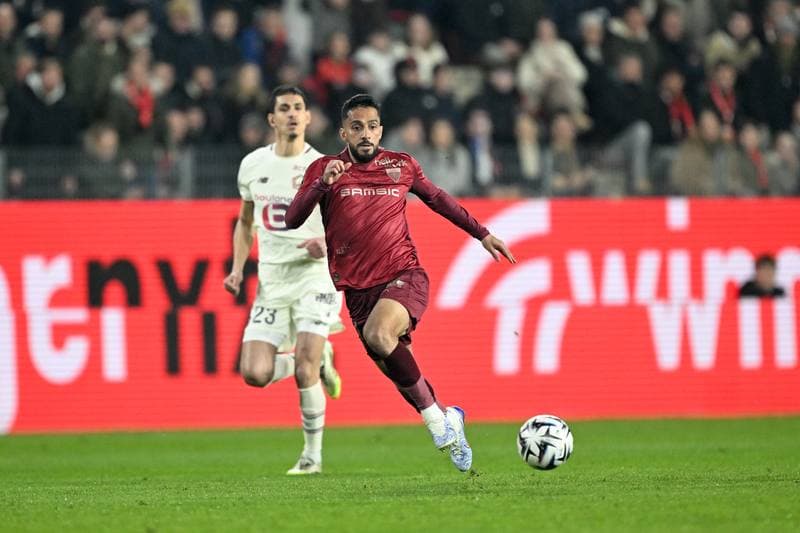 Football. Ligue 1. Stade Rennais - Lille OSC. 15.03.2026