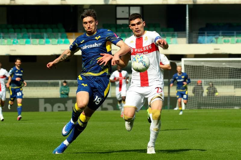Football. Serie A. Hellas Verona - Genoa. 15.03.2026