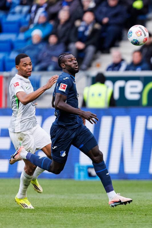 Football. Bundesliga. TSG Hoffenheim - VfL Wolfsburg. 14.03.2026