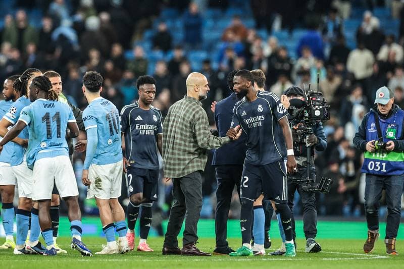 Football. UEFA Champions League. Manchester City - Real Madrid. 17.03.2026