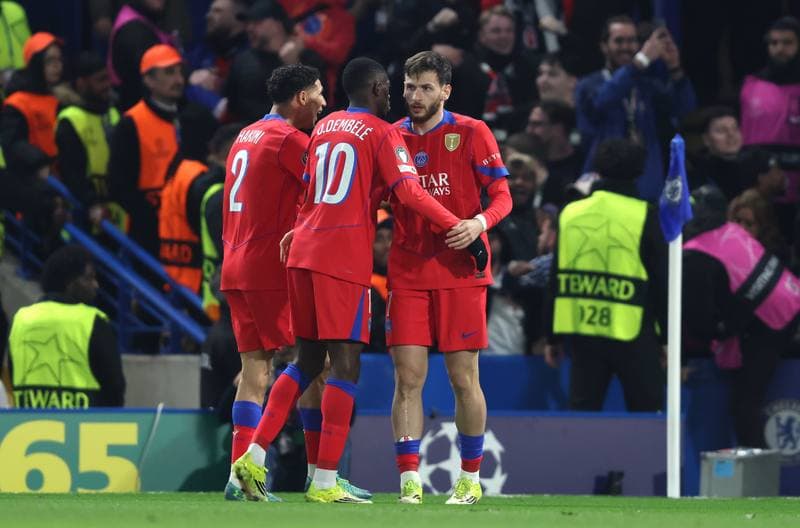 Football. UEFA Champions League. Chelsea - Paris Saint-Germain. 16.03.2026