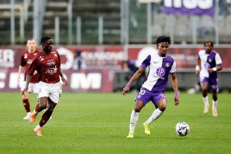 Football. Ligue 1 McDonald's. FC Metz - Toulouse FC. 15.03.2026