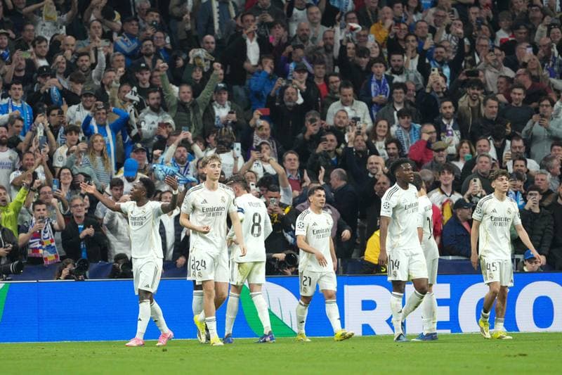 Football. UEFA Champions League. Real Madrid - Manchester City. 11.03.2026