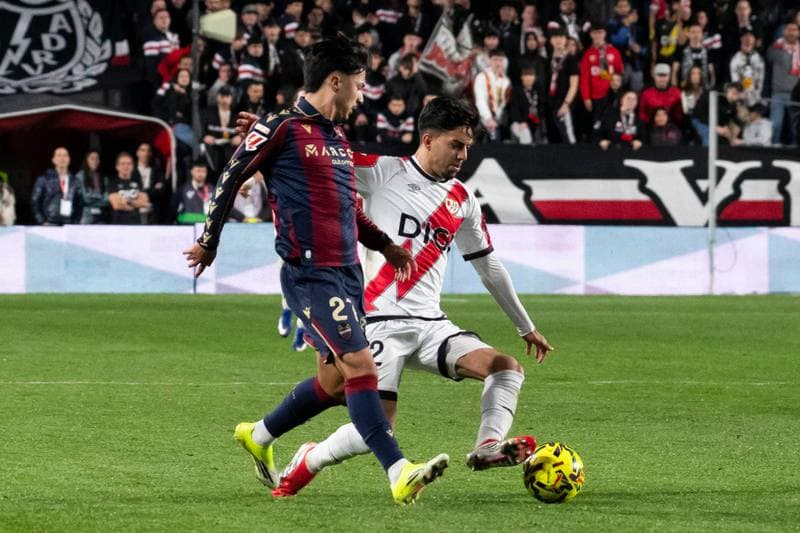 Football. La Liga. Rayo Vallecano - Levante. 16.03.2026