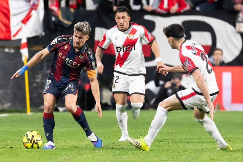 Football. La Liga. Rayo Vallecano - Levante. 16.03.2026