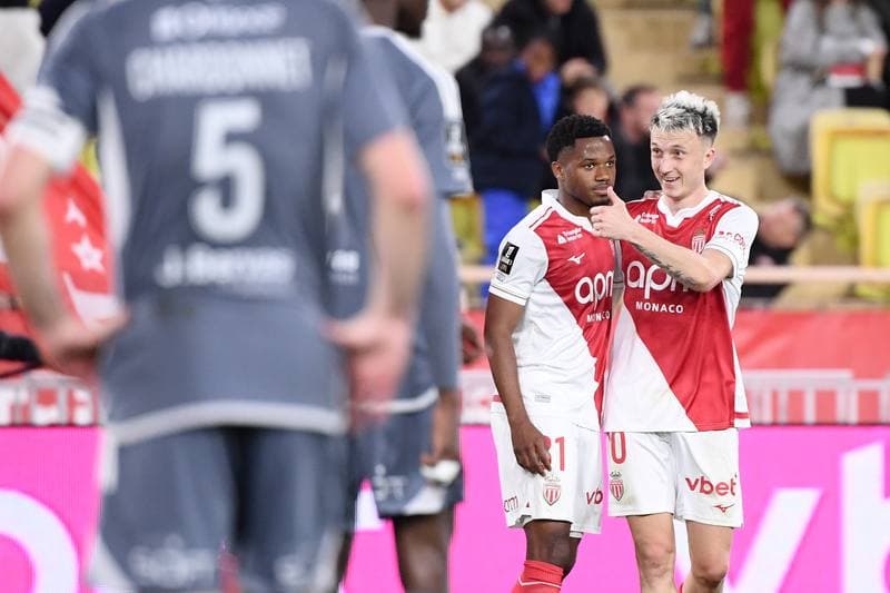 Football. Ligue 1. AS Monaco - Stade Brestois 29. 14.03.2026