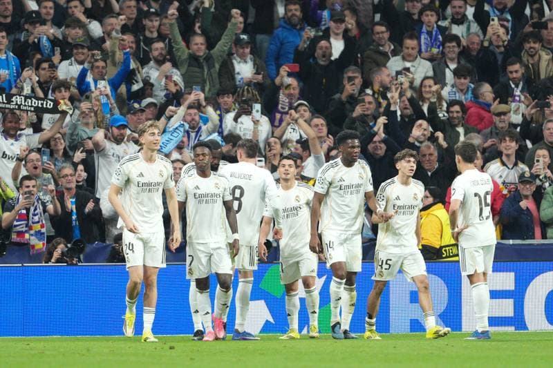 Football. UEFA Champions League. Real Madrid - Manchester City. 11.03.2026
