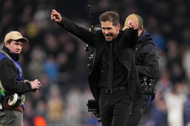 Football. UEFA Champions League. Tottenham Hotspur - Atletico Madrid. 18.03.2026