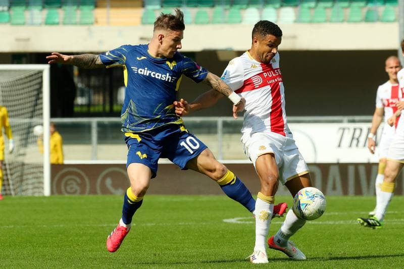 Football. Serie A. Hellas Verona - Genoa. 15.03.2026