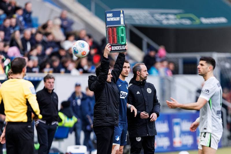 Football. Bundesliga. TSG Hoffenheim - VfL Wolfsburg. 14.03.2026
