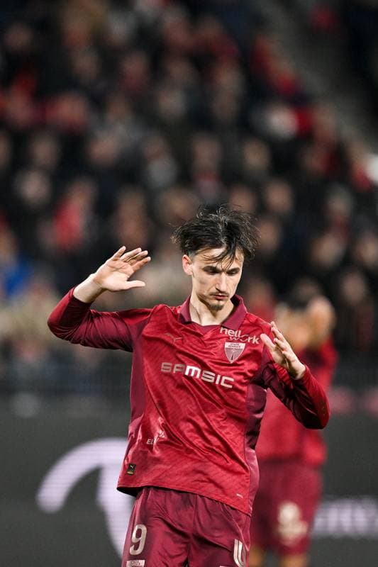 Football. Ligue 1. Stade Rennais - Lille OSC. 15.03.2026