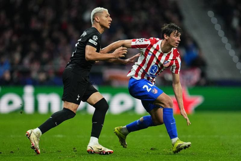 Football. UEFA Champions League. Atletico Madrid - Tottenham Hotspur. 10.03.2026