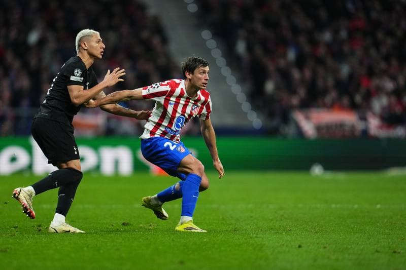 Football. UEFA Champions League. Atletico Madrid - Tottenham Hotspur. 10.03.2026