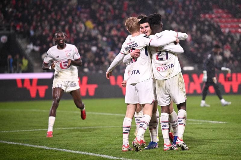 Football. Ligue 1. Stade Rennais - Lille OSC. 15.03.2026