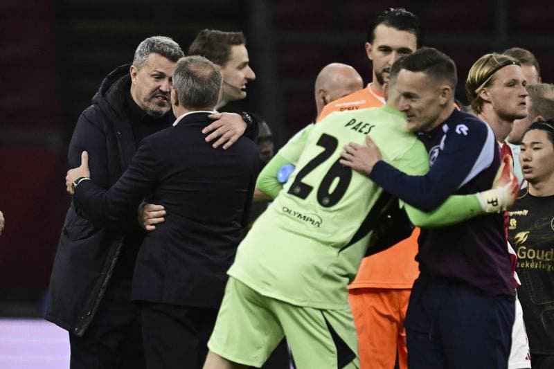 Football. Eredivisie. AFC Ajax - Sparta Rotterdam. 14.03.2026