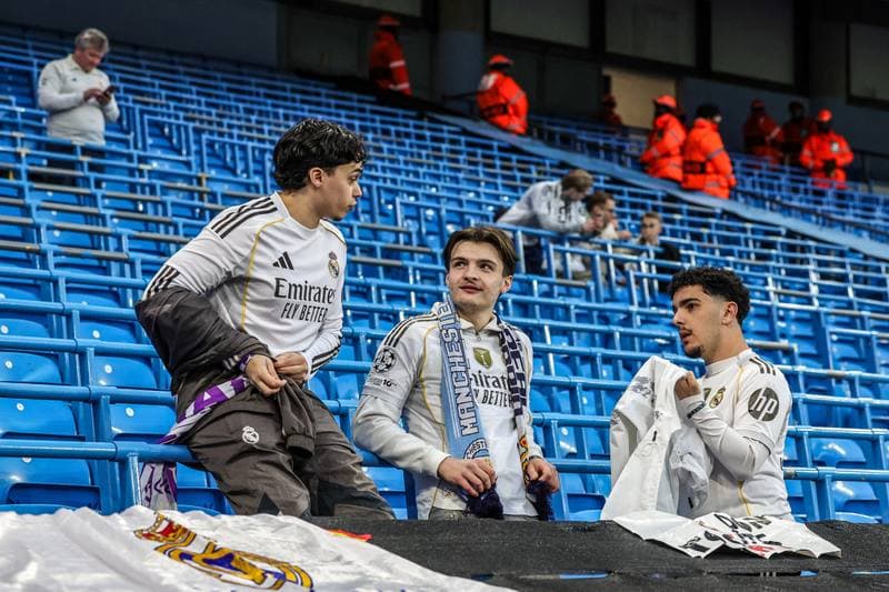 Football. UEFA Champions League. Manchester City - Real Madrid. 17.03.2026