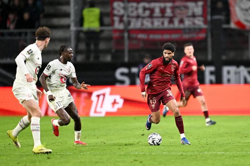 Football. Ligue 1. Stade Rennais - Lille OSC. 15.03.2026