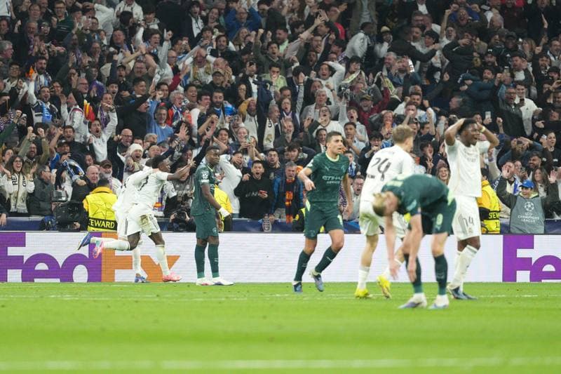 Football. UEFA Champions League. Real Madrid - Manchester City. 11.03.2026