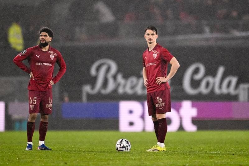 Football. Ligue 1. Stade Rennais - Lille OSC. 15.03.2026