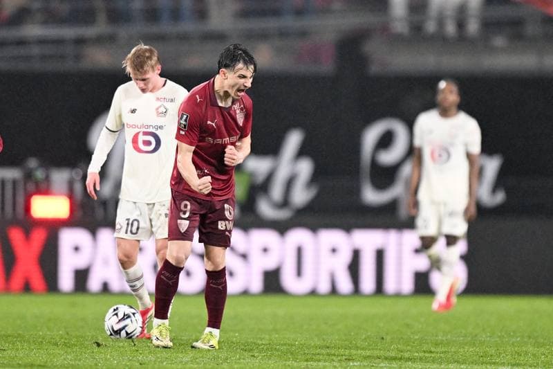 Football. Ligue 1. Stade Rennais - Lille OSC. 15.03.2026