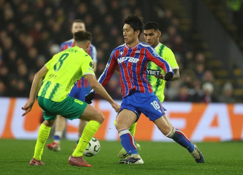 Football. UEFA Conference League. Crystal Palace - AEK Larnaca. 12.03.2026