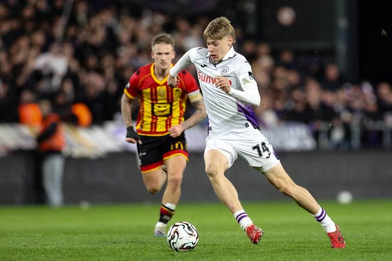 Football. Jupiler Pro League. KV Mechelen - RSC Anderlecht. 15.03.2026