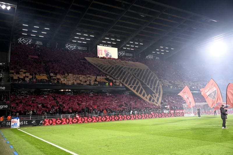 Football. Ligue 1. Stade Rennais - Lille OSC. 15.03.2026