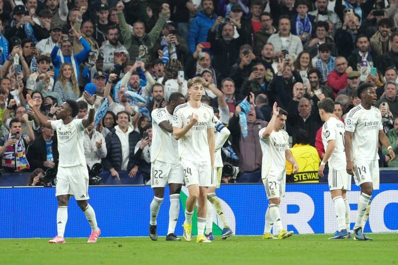 Football. UEFA Champions League. Real Madrid - Manchester City. 11.03.2026