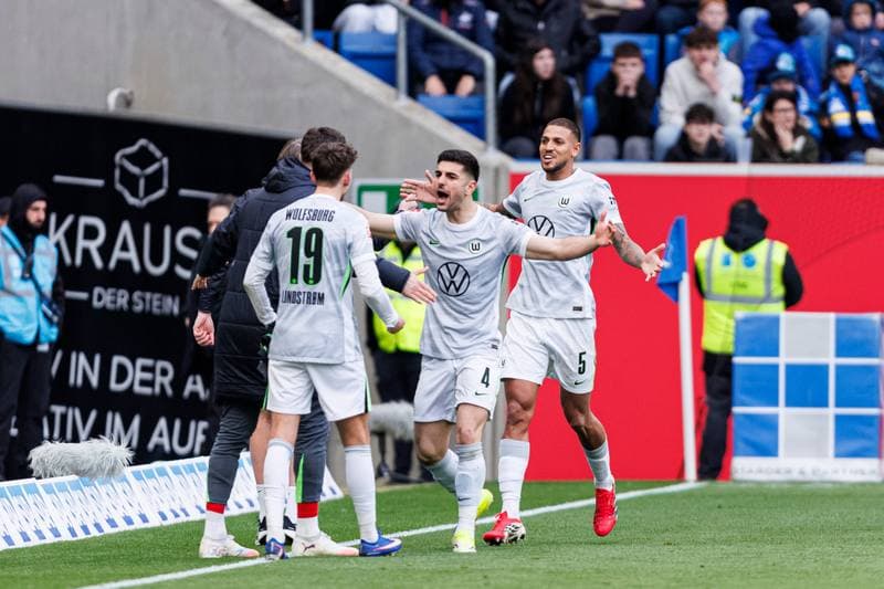 Football. Bundesliga. TSG Hoffenheim - VfL Wolfsburg. 14.03.2026