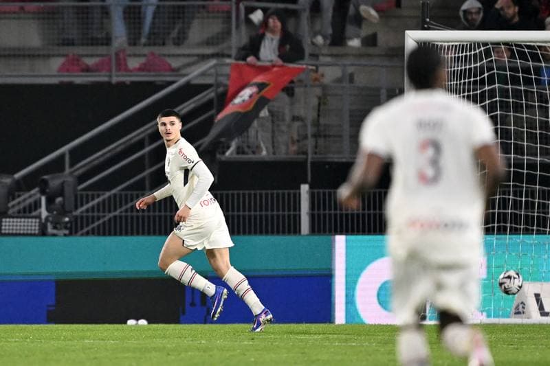 Football. Ligue 1. Stade Rennais - Lille OSC. 15.03.2026