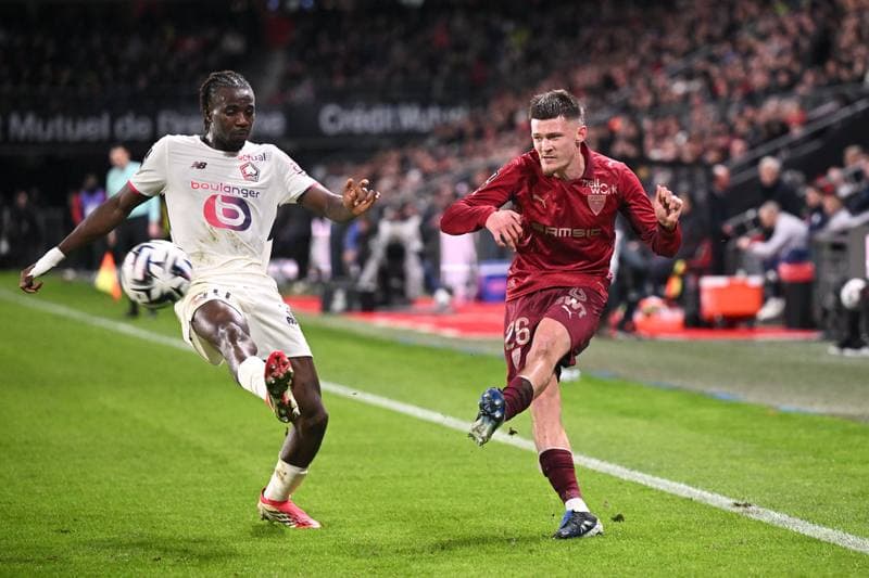 Football. Ligue 1. Stade Rennais - Lille OSC. 15.03.2026