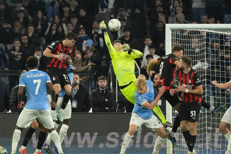 Football. Serie A EniLive. Lazio - AC Milan. 15.03.2026