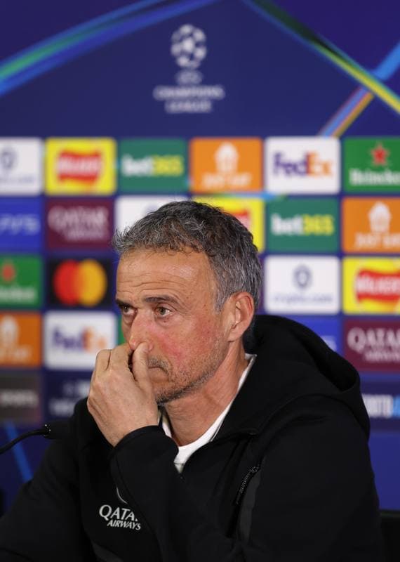 Football. Paris Saint-Germain. Press Conference. 16.03.2026