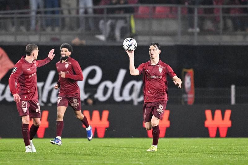 Football. Ligue 1. Stade Rennais - Lille OSC. 15.03.2026