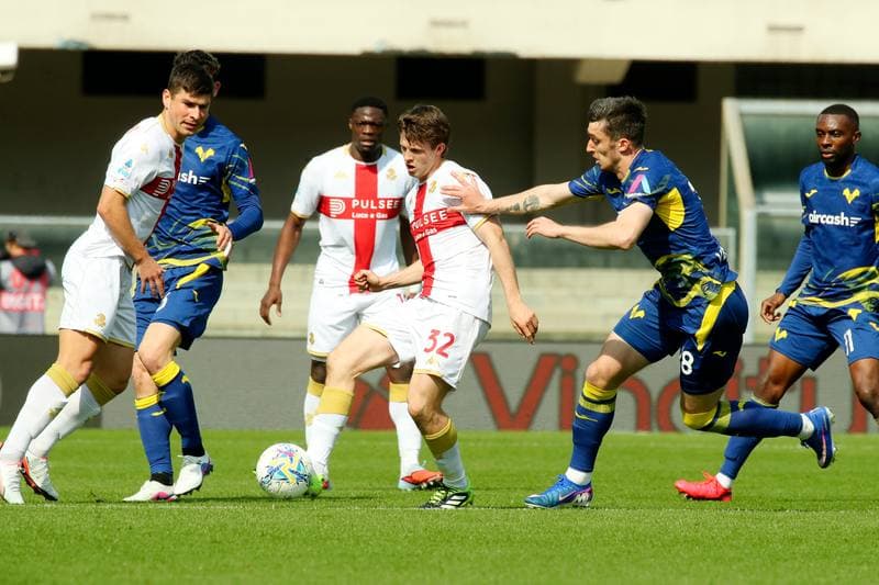 Football. Serie A. Hellas Verona - Genoa. 15.03.2026