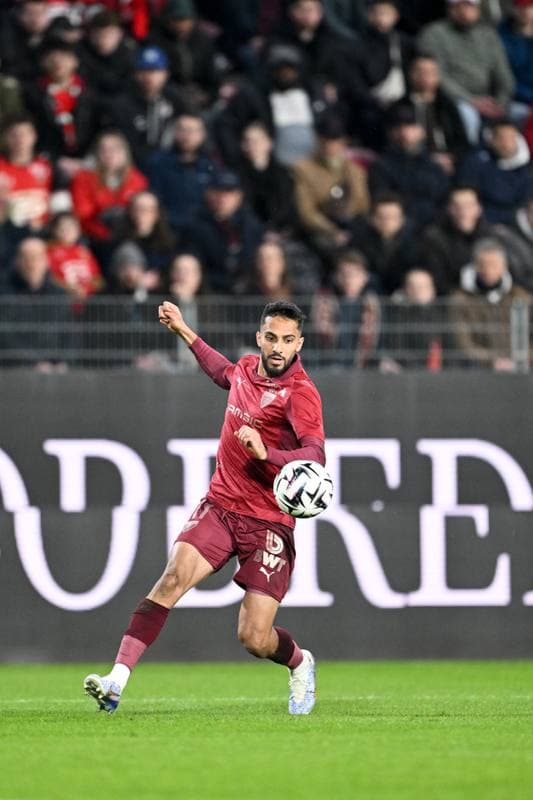 Football. Ligue 1. Stade Rennais - Lille OSC. 15.03.2026