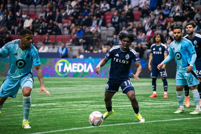Football. Major League Soccer. Vancouver Whitecaps FC - Minnesota United FC. 15.03.2026