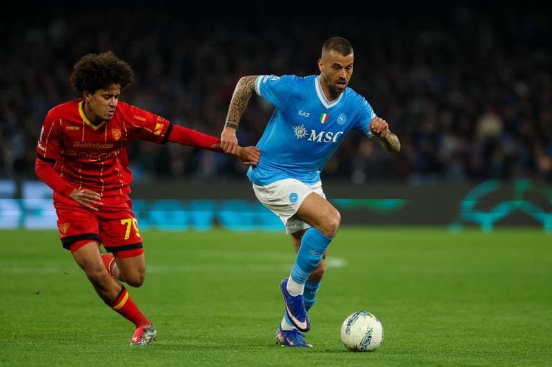 Football. Serie A. Napoli - Lecce. 14.03.2026