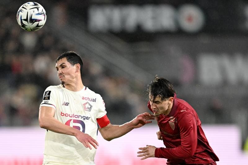 Football. Ligue 1. Stade Rennais - Lille OSC. 15.03.2026
