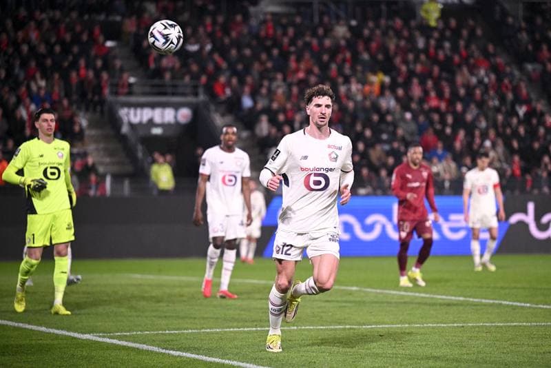 Football. Ligue 1. Stade Rennais - Lille OSC. 15.03.2026