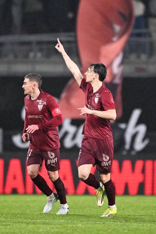 Football. Ligue 1. Stade Rennais - Lille OSC. 15.03.2026