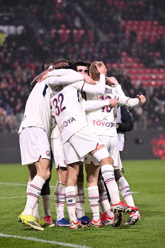 Football. Ligue 1. Stade Rennais - Lille OSC. 15.03.2026
