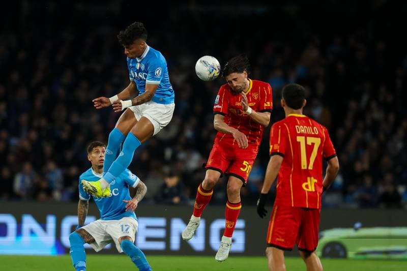 Football. Serie A. Napoli - Lecce. 14.03.2026