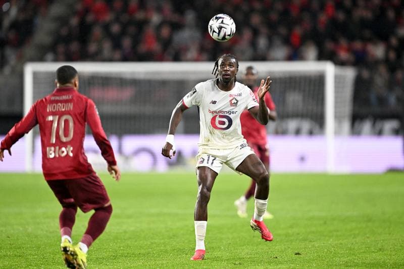 Football. Ligue 1. Stade Rennais - Lille OSC. 15.03.2026
