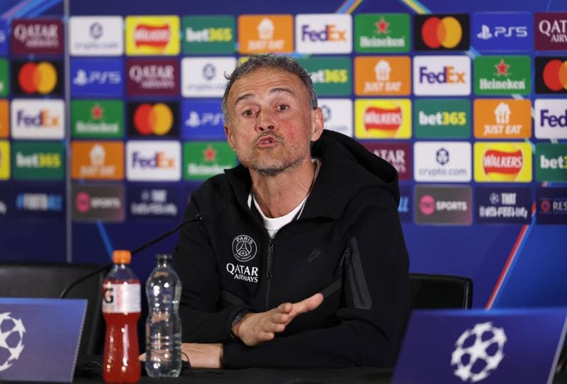 Football. Paris Saint-Germain. Press Conference. 16.03.2026