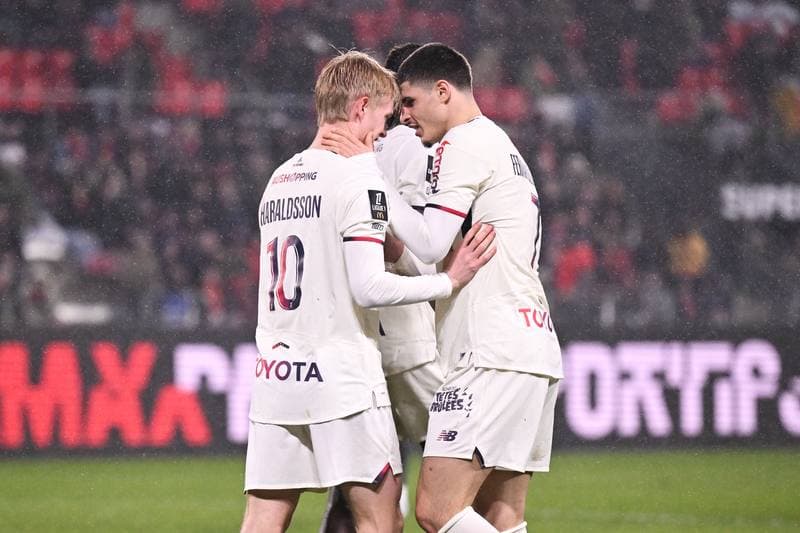 Football. Ligue 1. Stade Rennais - Lille OSC. 15.03.2026
