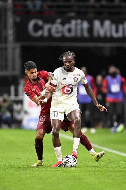 Football. Ligue 1. Stade Rennais - Lille OSC. 15.03.2026