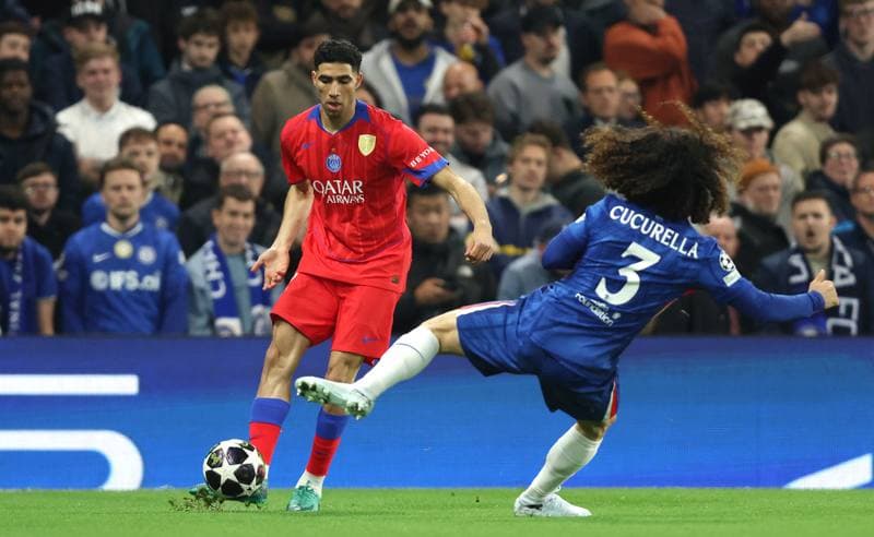 Football. UEFA Champions League. Chelsea - Paris Saint-Germain. 16.03.2026