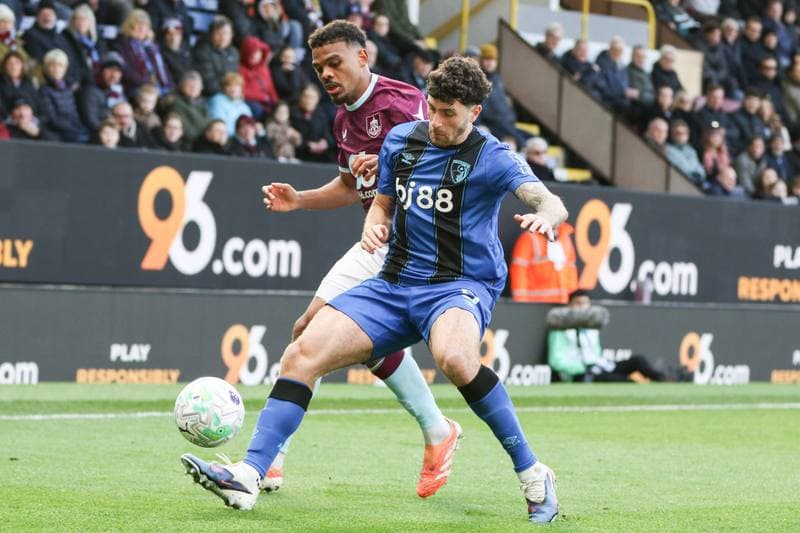 Football. Premier League. Burnley - AFC Bournemouth. 14.03.2026