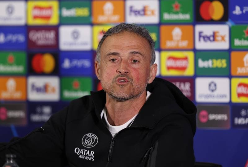 Football. Paris Saint-Germain. Press Conference. 16.03.2026
